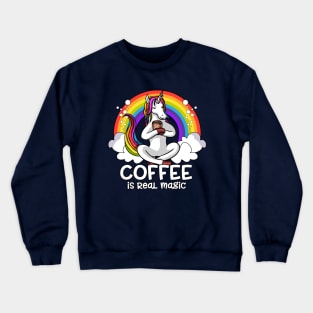 Unicorn Coffee Crewneck Sweatshirt